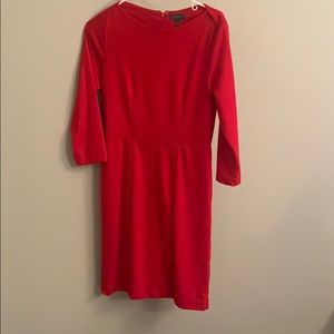 The limited red business dress